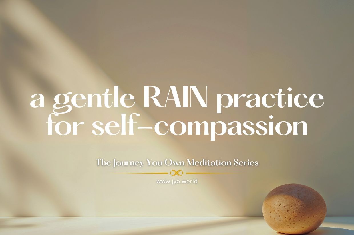 RAIN meditation for self-compassion
