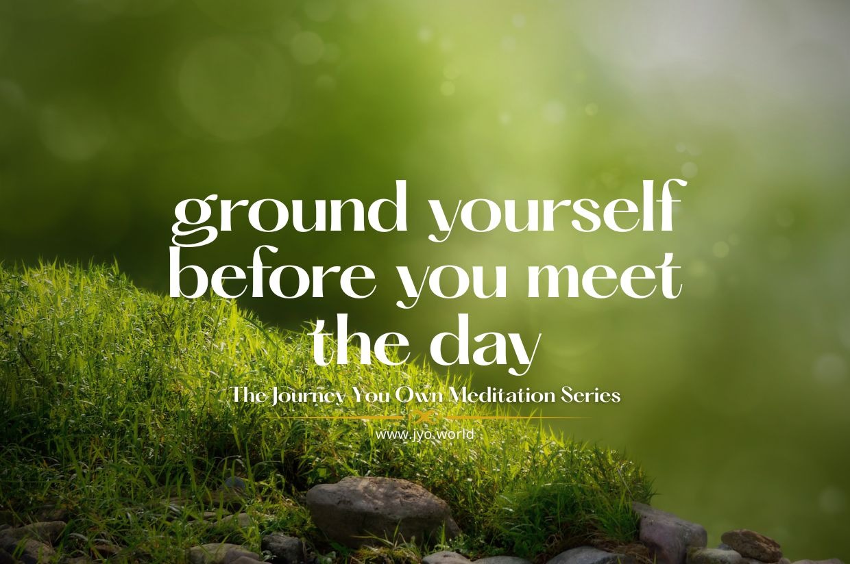 morning grounding meditation